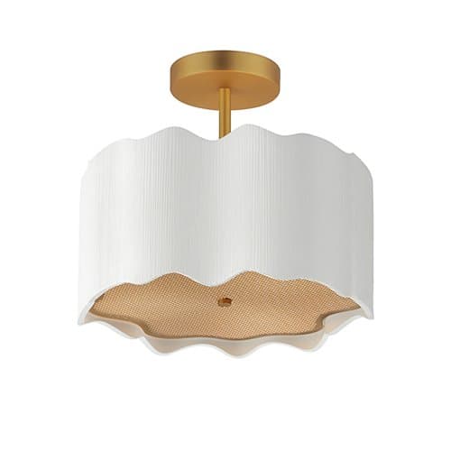 Curtain Call Semi-Flush Mount